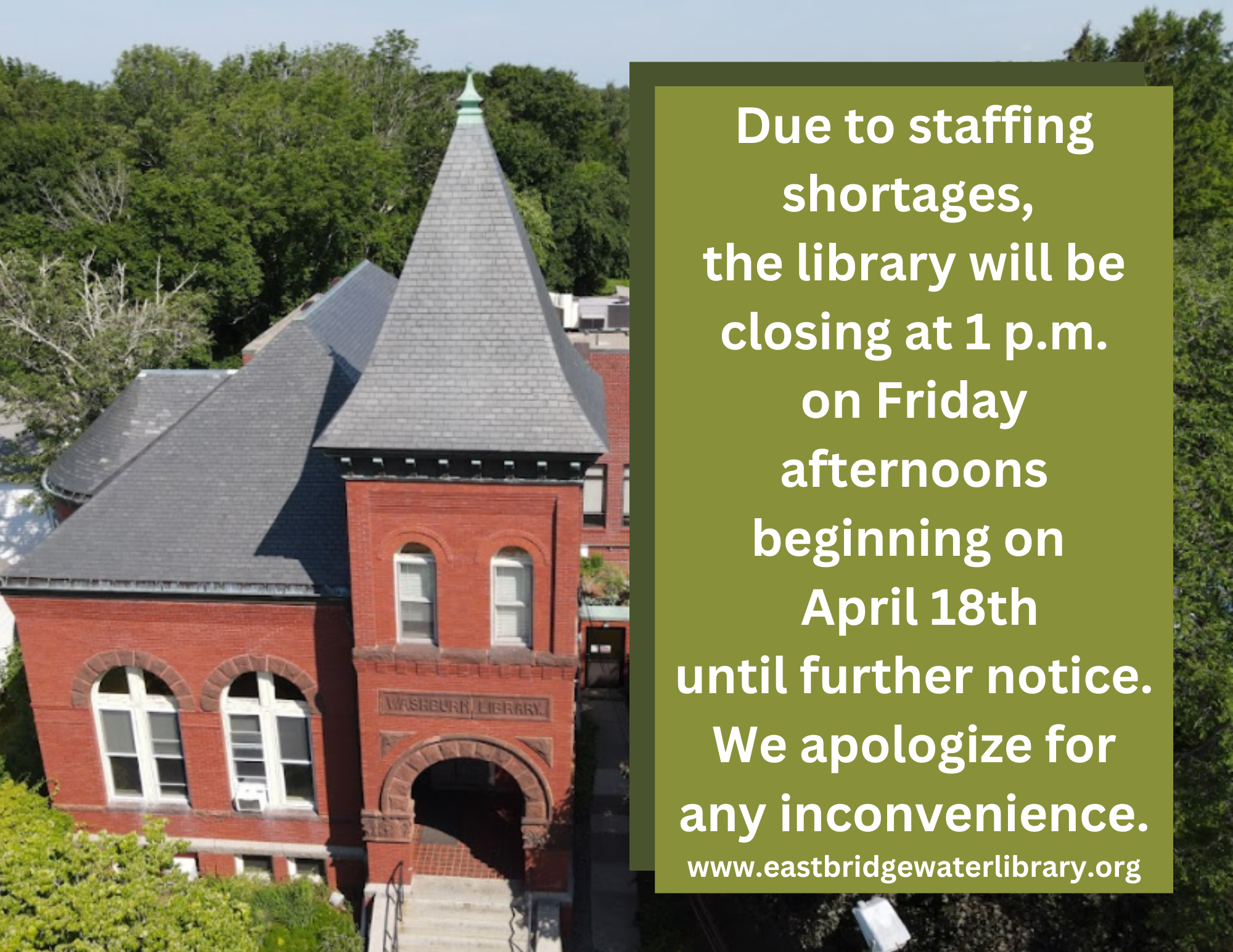 Friday Closures flyer