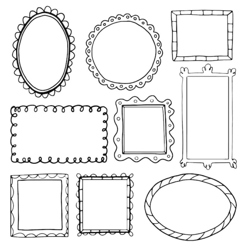 frame doodles