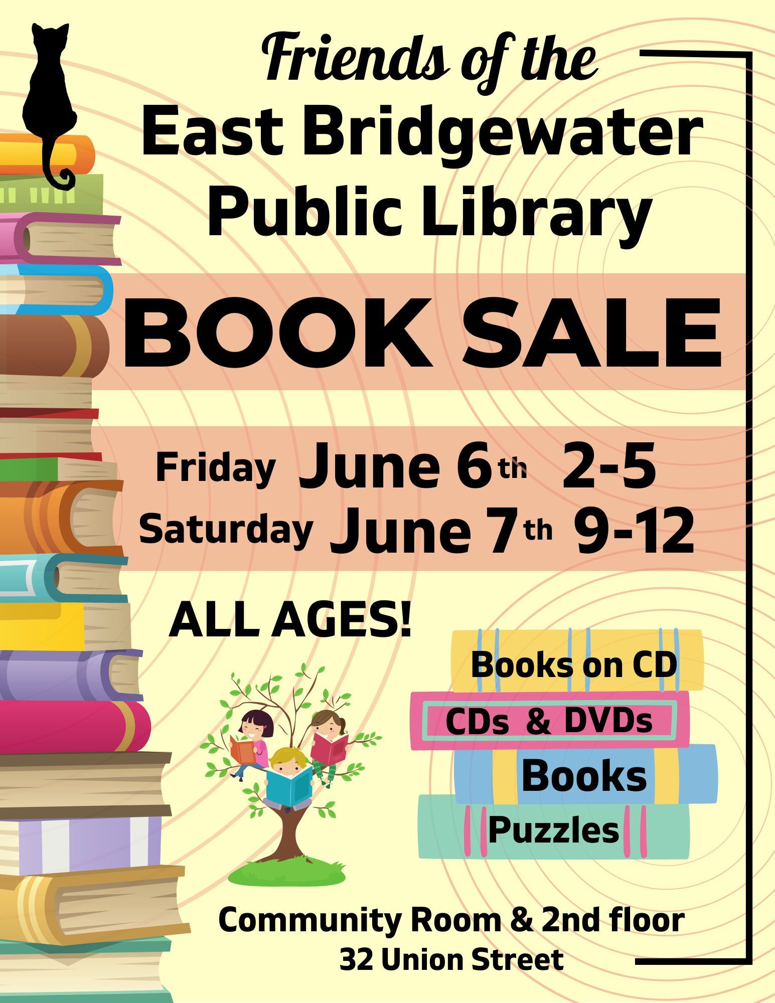 book sale flyer