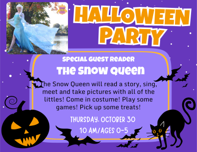 Flyer about Halloween Program