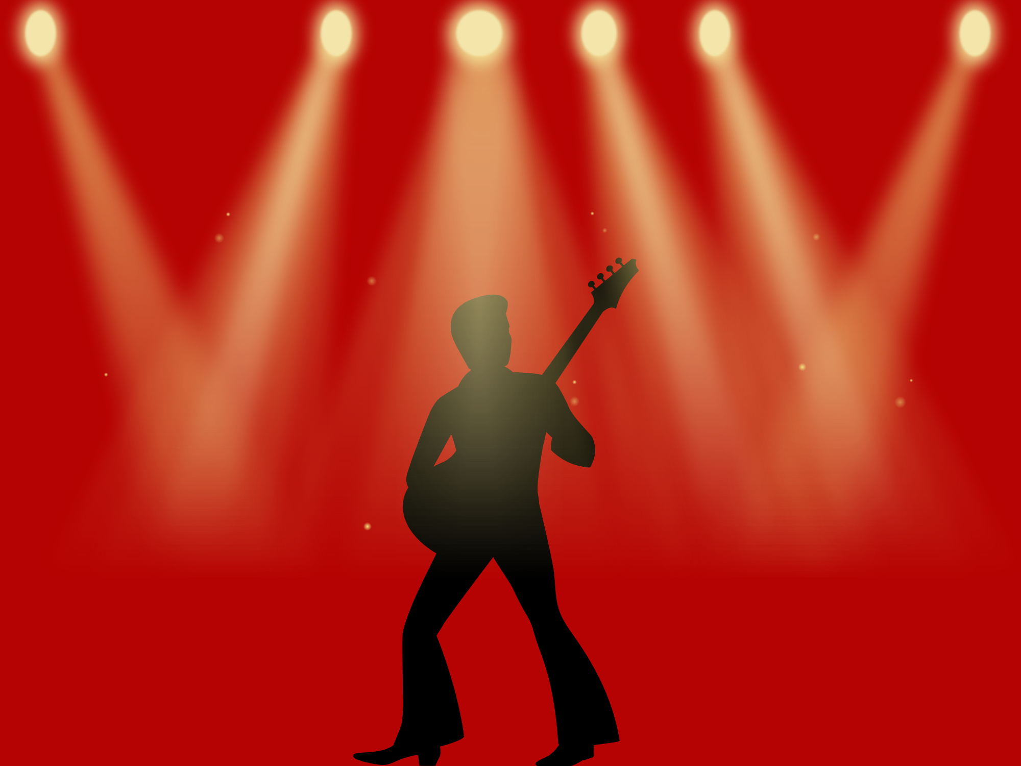 elvis silhoutte
